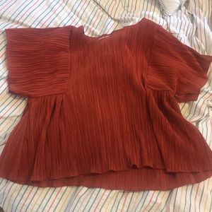 Madewell pleated top